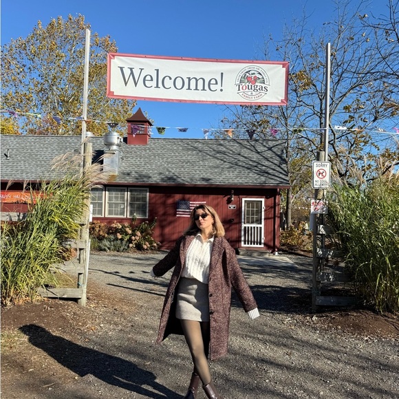 Jackets & Blazers - Brown Textured Coat